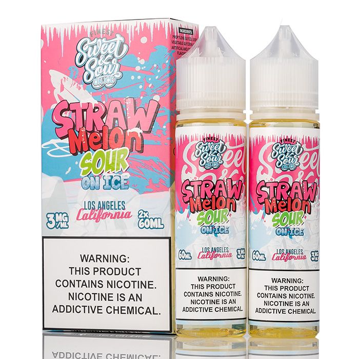FINEST STRAW MELON SOUR ICE 3MG 60ML