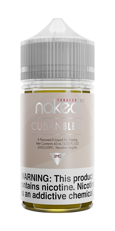 NAKED CUBAN BLEND 3MG 60ML