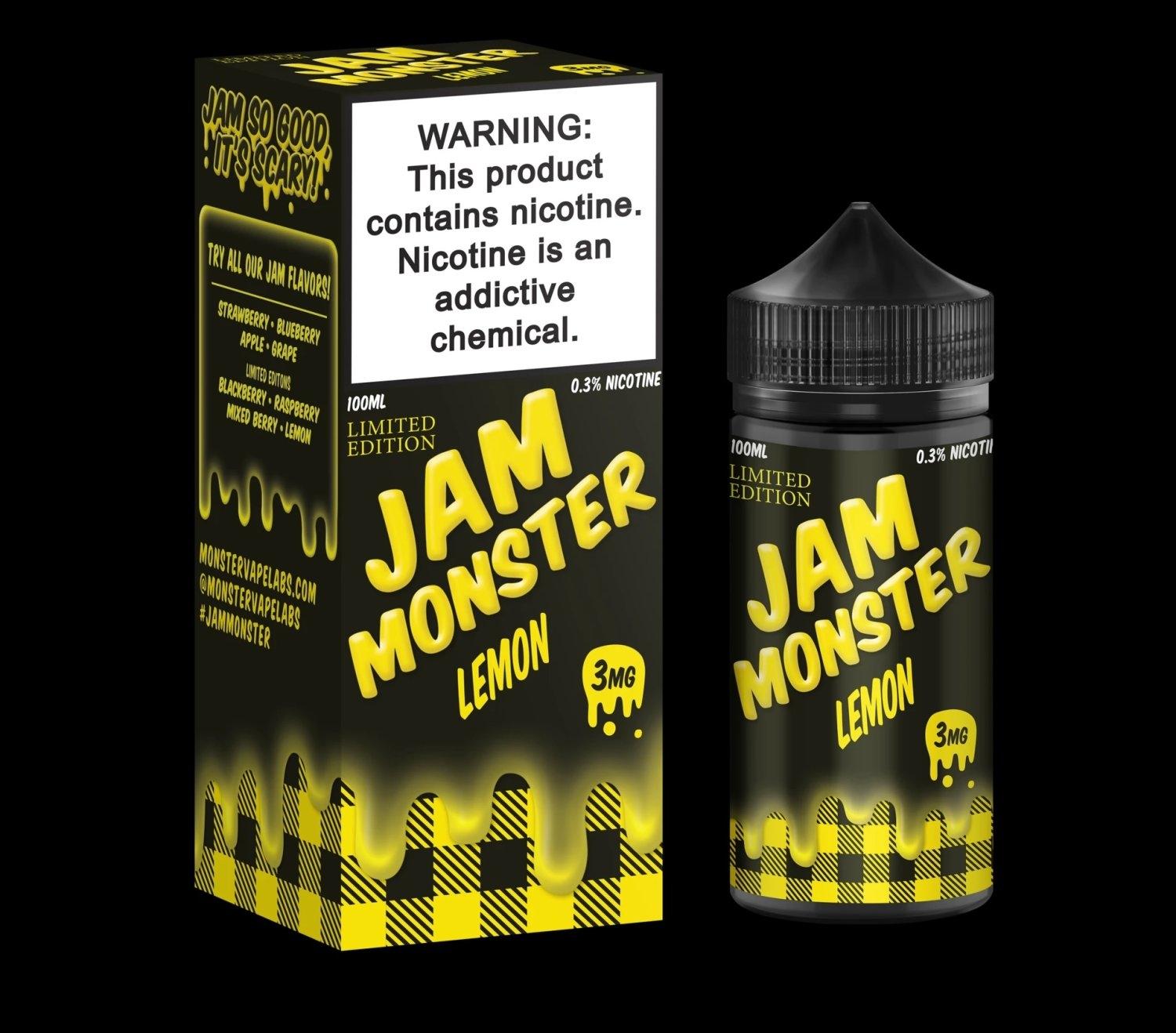 JAM MONSTER LEMON 3MG 100ML