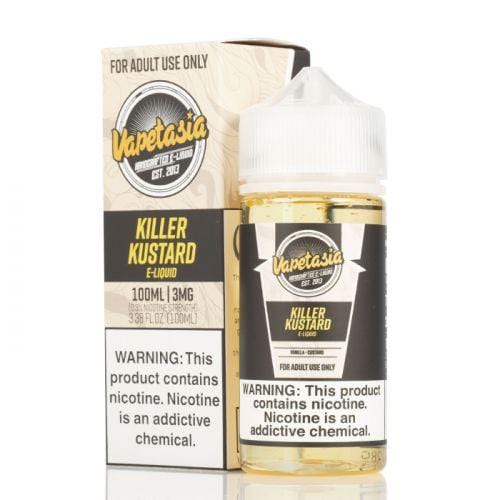 VAPETASIA KILLER KUSTARD 3MG 100ML