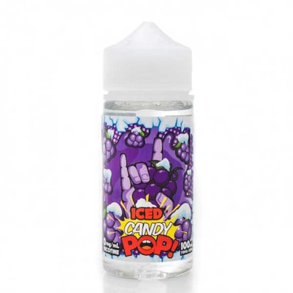 POP ICED GRAPE 3MG 100ML
