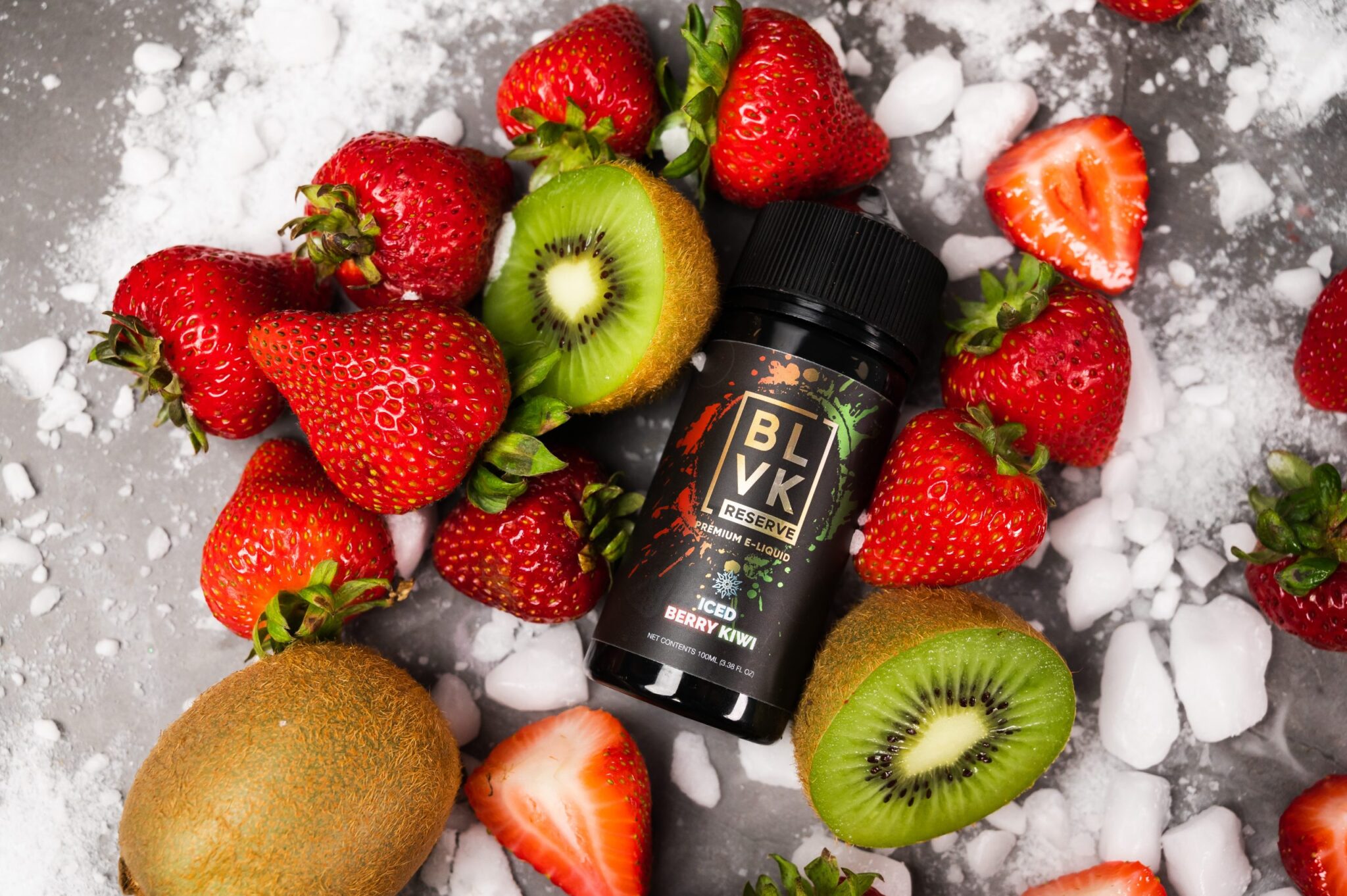 BLVK RESERVE ICED BERRY KIWI 3MG 100ML