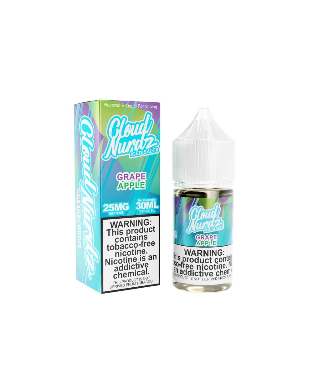 CLOUD NURDZ GRAPE APPLE ICED 25MG 30ML
