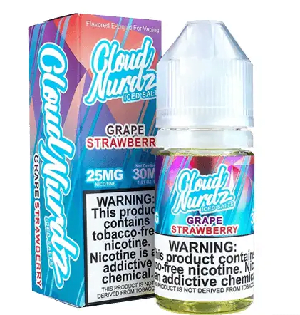 CLOUD NURDZ GRAPE STRAWBERRY ICED 25MG 30ML