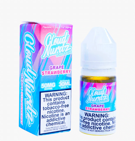 CLOUD NURDZ GRAPE STRAWBERRY ICED 50MG 30ML
