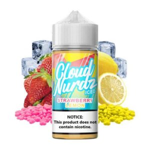 CLOUD NURDZ ICED STRAWBERRY LEMON 3MG 100ML