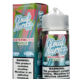 CLOUD NURDZ ICED WATERMELON APPLE 3MG 100ML