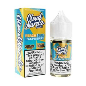 CLOUD NURDZ PEACH BLUE RASPBERRY ICED 25MG 30ML