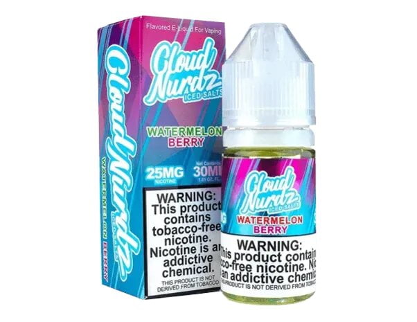 CLOUD NURDZ WATERMELON APPLE ICED 25MG 30ML
