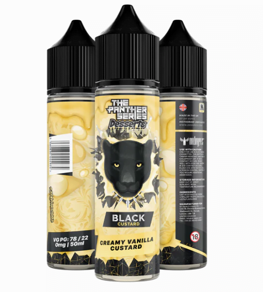 DR VAPES DESSERTS BLACK CUSTARD 6MG 60ML