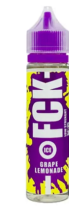 FCK ICED GRAPE LEMONADE 3MG 60ML