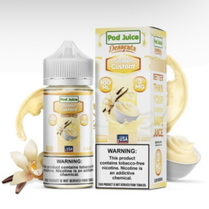 POD JUICE DESERTS GOLDEN CUSTARD 3MG 100ML