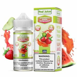 POD JUICE FREEZE STRAWBERRY APPLE WATERMELON 3MG 100ML