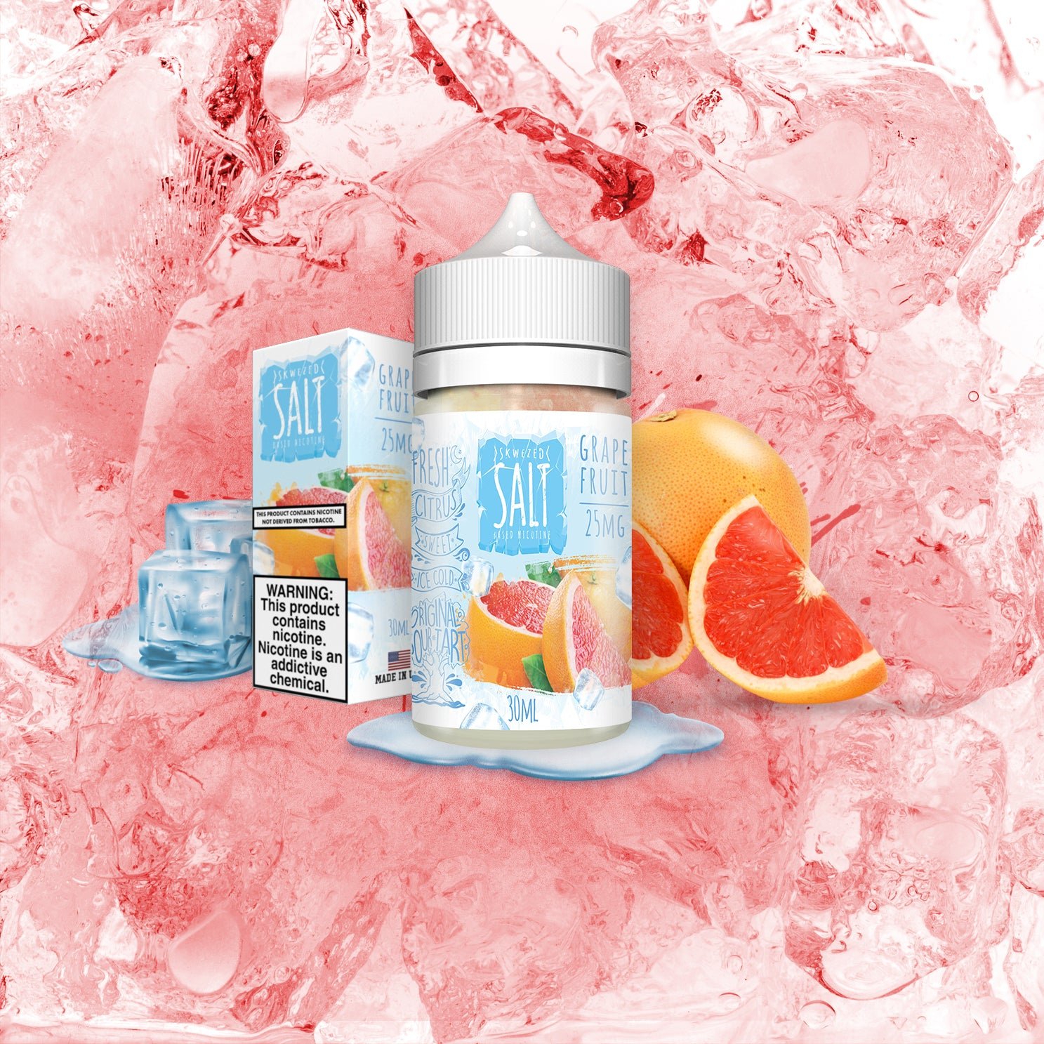 SKWEZED GRAPEFRUIT ICE 30ML 25MG