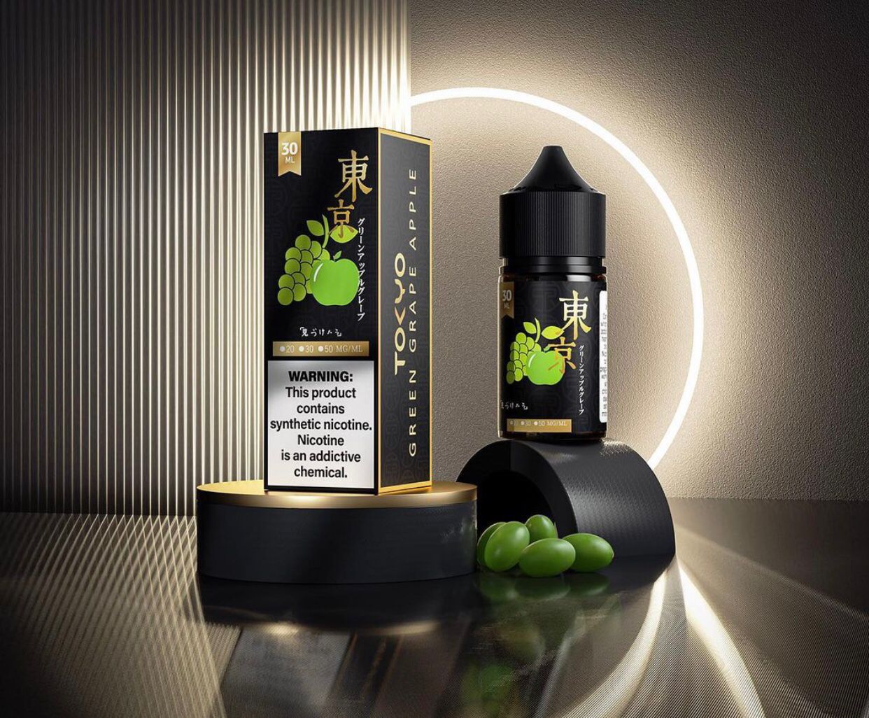 TOKYO GOLDEN GREEN GRAPE APPLE 30MG 30ML