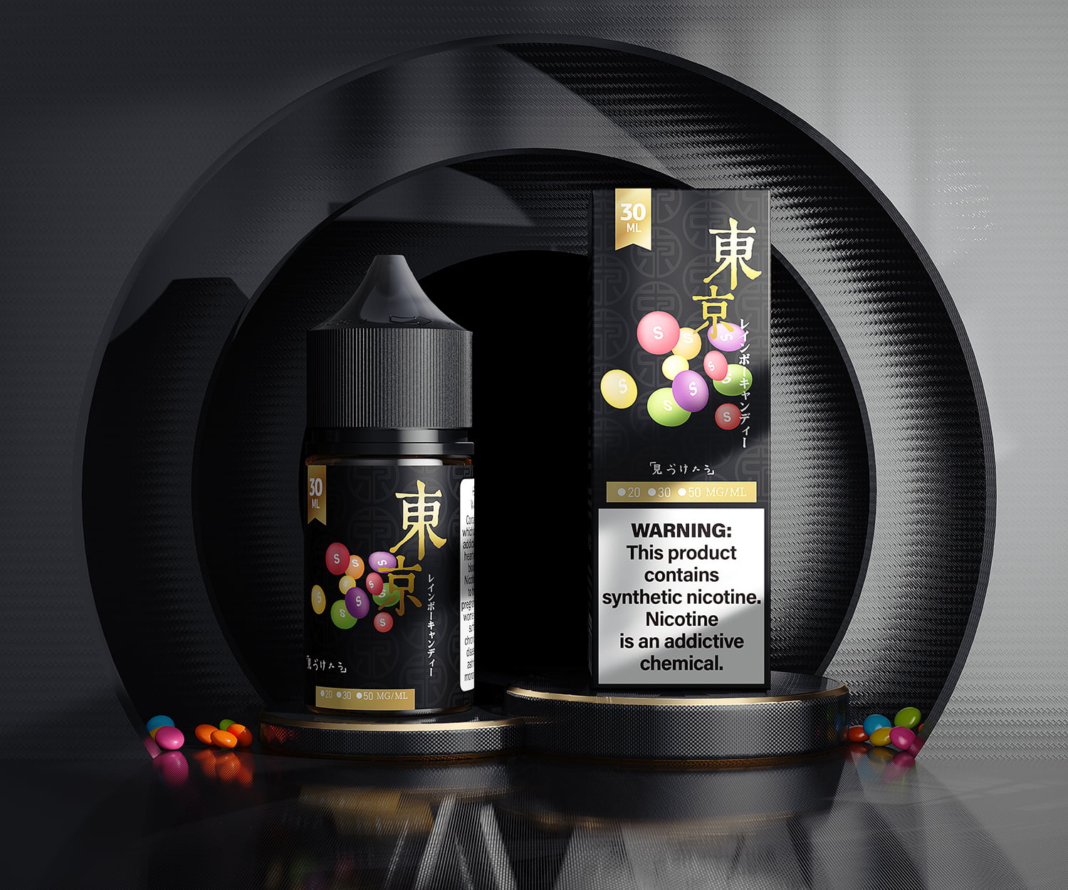 TOKYO GOLDEN RAINBOW CANDY 30MG 30ML