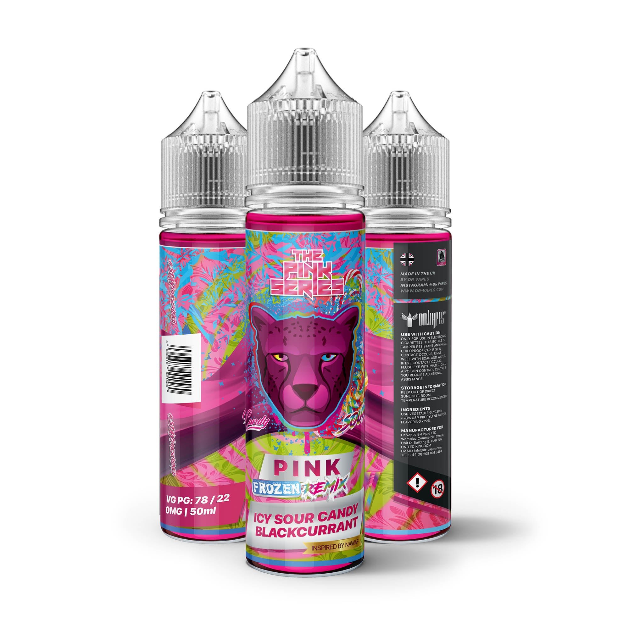 DR VAPES PINK FROZEN REMIX 60ML 12MG