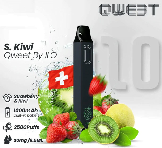 QWEET STRAWBERRY KIWI 5%