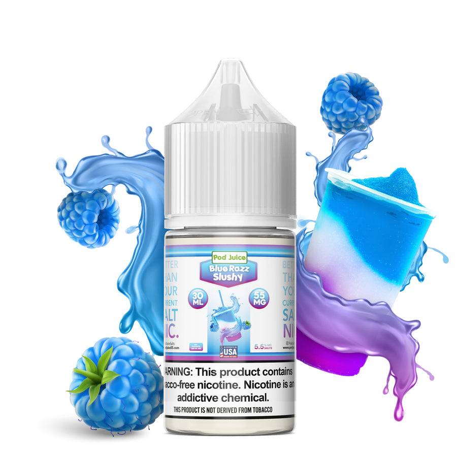 POD JUICE FREEZE BLUE RAZZ SLUSHY 55MG 30ML