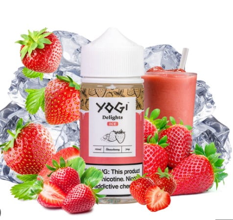 YOGI DELIGHTS STRAWBERRY ICE 3MG 100ML