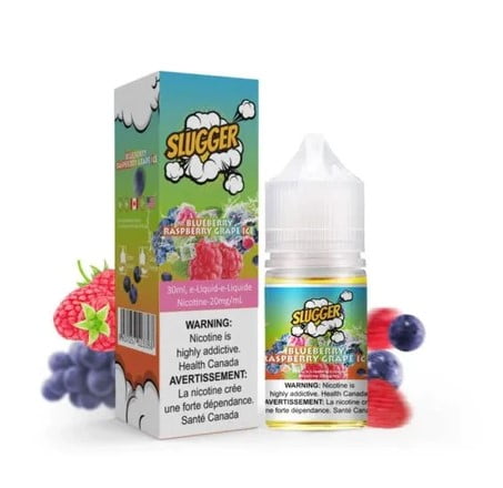 SLUGGER BLUEBERRY RASPBERRY GRAPE ICE 35MG