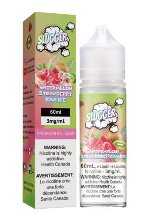 SLUGGER WATERMELON STRAWBERRY KIWI ICE 3MG