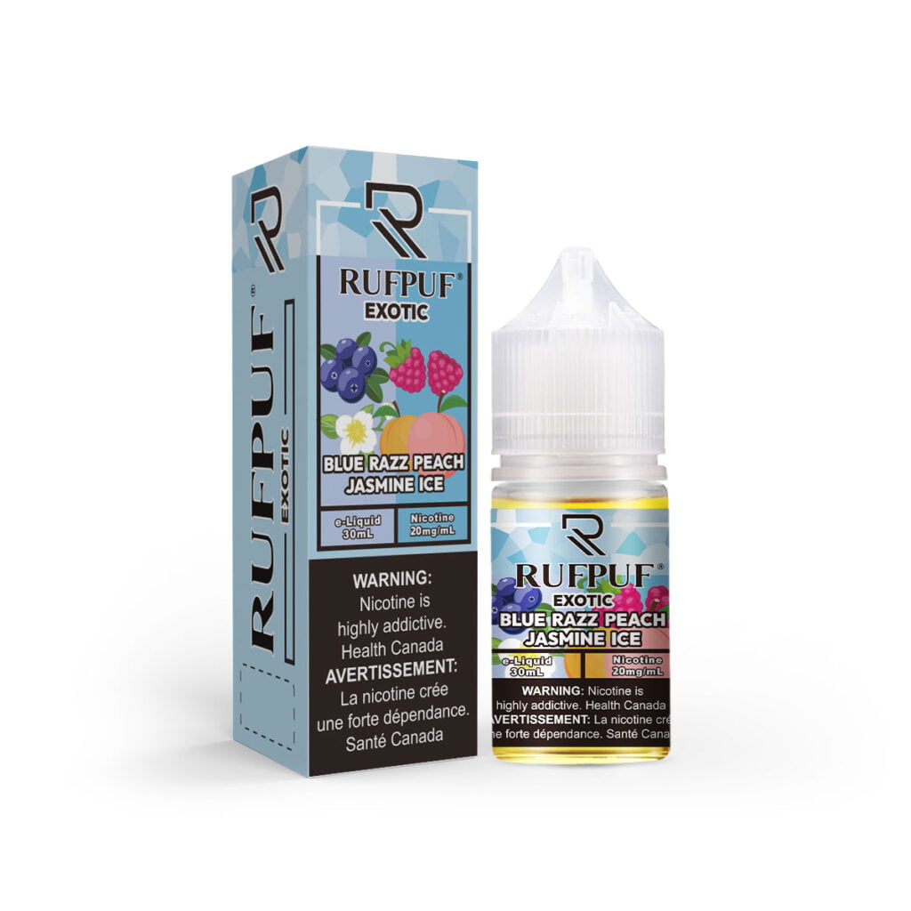 RUFPUF EXOTIC BLUE RAZZ PEACH JASMINE ICE 50MG