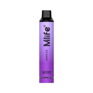 MLIFE GRAPE ICE 5% 6000 PUFFS