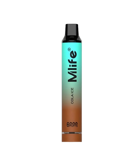 MLIFE COLA ICE 5% 6000 PUFFS