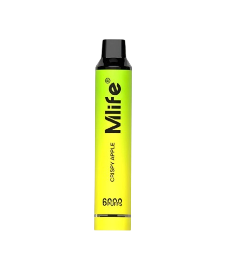 MLIFE CRISPY APPLE 5% 6000 PUFFS