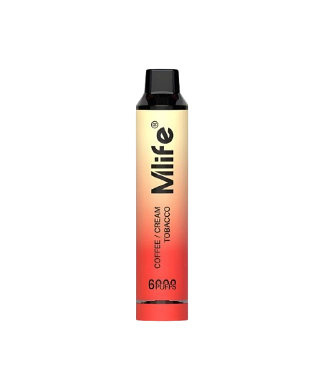 MLIFE COFFEE TOBACCO 5% 6000 PUFFS