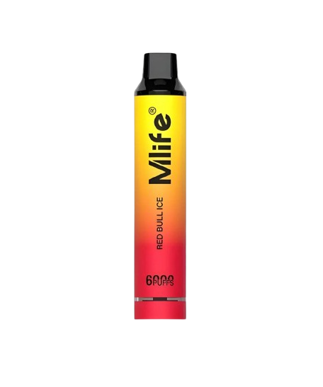 MLIFE RED BULL ICE 5% 6000 PUFFS