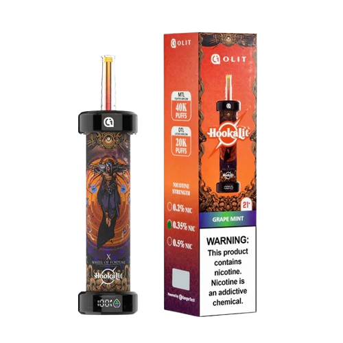 OLIT HOOKALIT GRAPE MINT 40K PUFFS