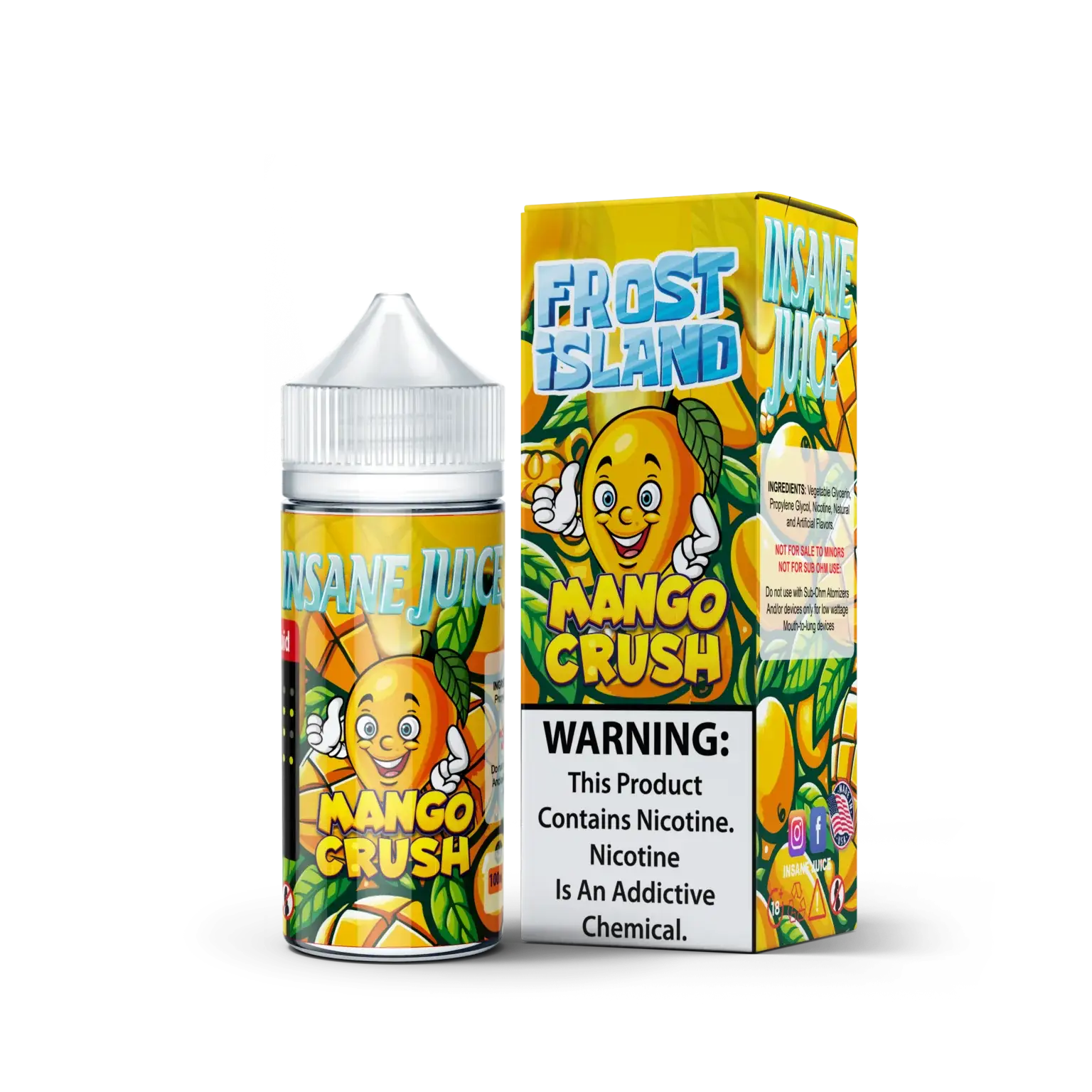 INSANE MANGO CRUSH 3MG 100ML