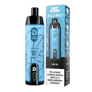 DRIP DOWN BOLD MAX LOVE 66 3MG 15K PUFF