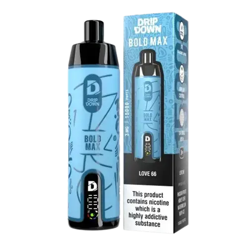 DRIP DOWN BOLD MAX LOVE 66 0MG 15K PUFF