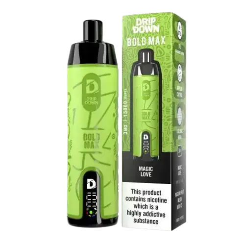 DRIP DOWN BOLD MAX MAGIC LOVE 3MG 15K PUFF