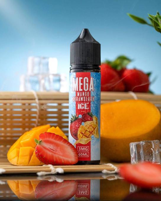 MEGA MANGO STRAWBERRY ICE 3MG 60ML
