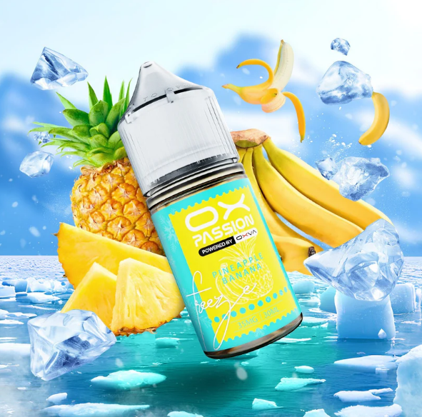 OX PASSION FREEZE PINEAPPLE BANANA 35MG 30ML
