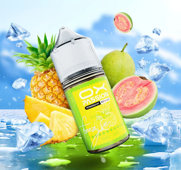 OX PASSION FREEZE PINEAPPLE GUAVA 35MG 30ML