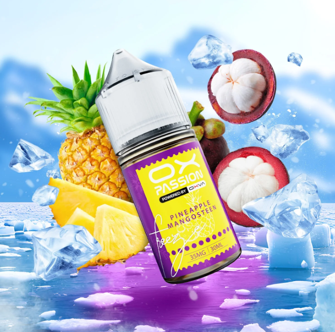 OX PASSION FREEZE PINEAPPLE MANGOSTEEN