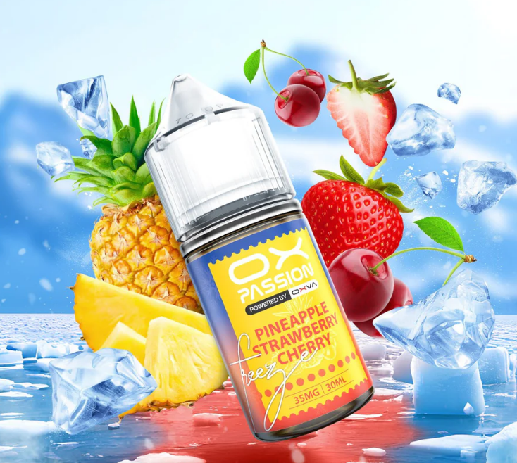 OX FREEZE PINEAPPLE STRAWBERRY CHERRY