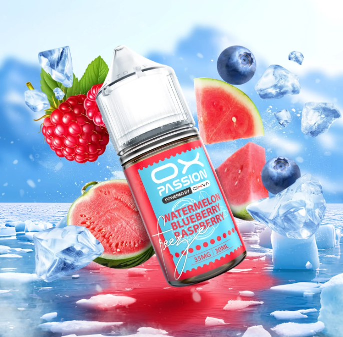 OX PASSION FREEZE WATERMELON BLUEBERRY RASPBERRY 35MG 30ML