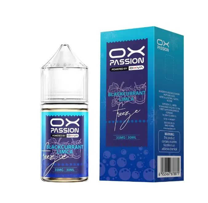 OX PASSION FREEZE BLACKCURRANT LIMCA 55MG 30ML